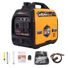 Gas Powered 3.8KW Portable Inverter Generator Super Quiet 58 dB Home Backup