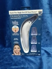 BulbHead DermaSuction Pore Cleaning Device With Vacuum Action Cordless Portable