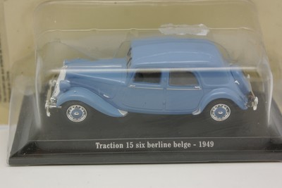 UH - Norev 1/43 - Lot de 15 Citroen Traction - FR