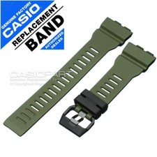 Genuine Casio Watch Band for G-Shock GBD-800UC-3 GBA-800 Original Green Strap