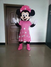 【 Great Sale 】 Professional Minnie Mascot Clothing Unisex Adult Size Fancy Dres