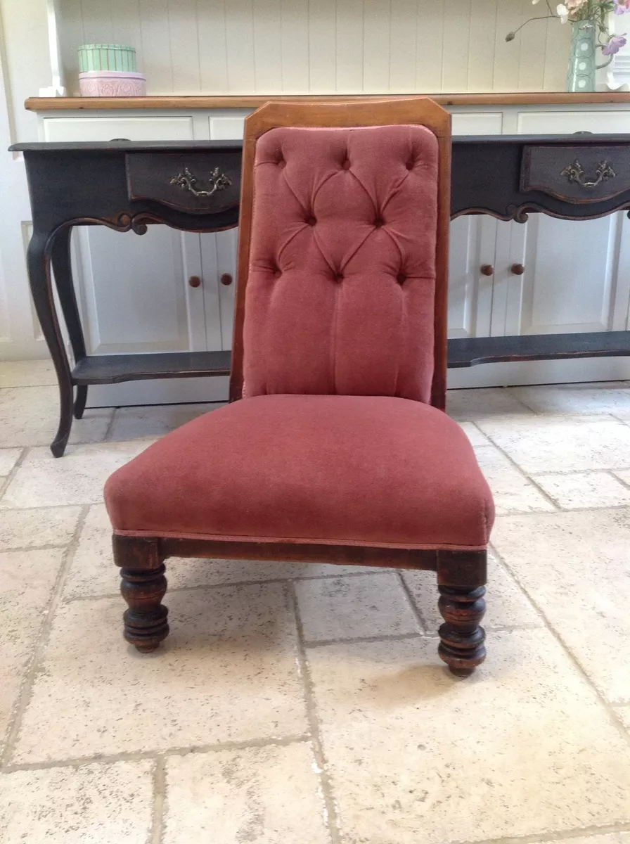 Victorian fireside chairs sale