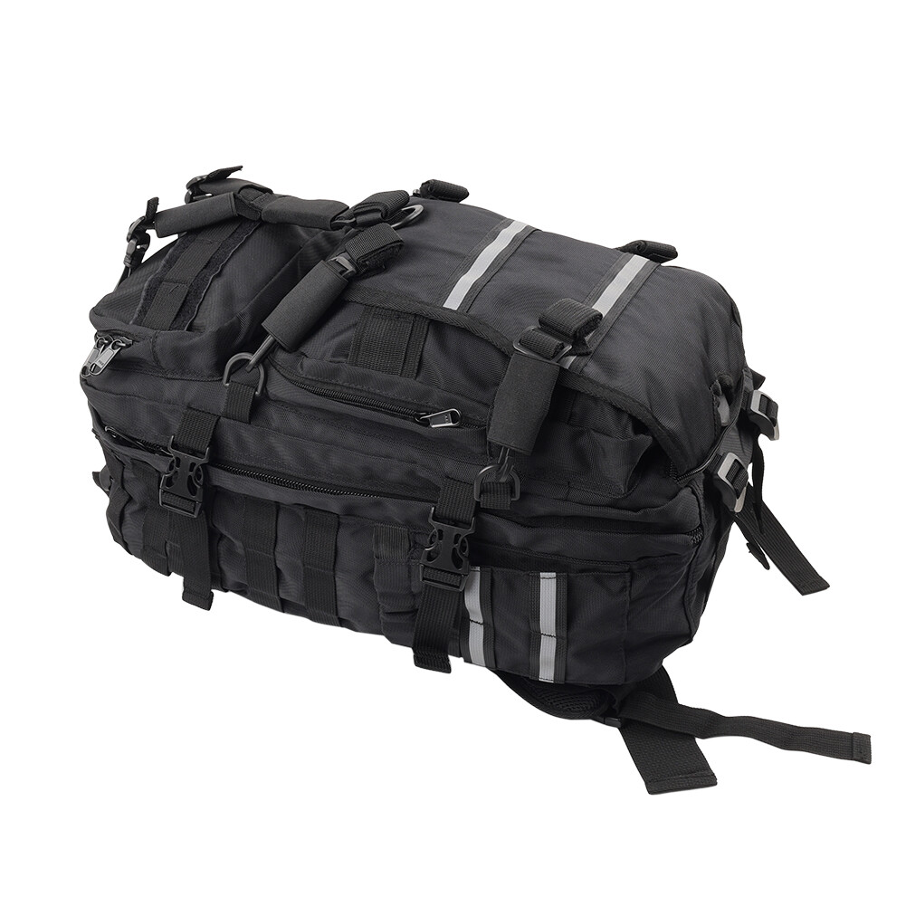 バッグ OVERCLOCK ROAM 3WAY HELMET BAG F/CE. Men's Recycled Twill 3-Way Helmet Bag in Black F/CE.