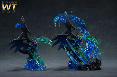 1/20 Scale World Zukan Alain & Mega Charizard X - Pokemon Resin