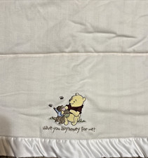 Walt Disney Collection Classic Pooh Baby Blanket Have You Any Honey For Me