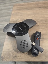 USB Conference Speakerphone w Presentation Remote Office Meeting Bundle