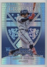 2018 Panini Chronicles Crusade Hyper Prizm /299 Ozzie Albies #25 0ip8