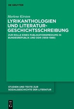 Lyrikanthologien und Literaturgeschichtsschre...