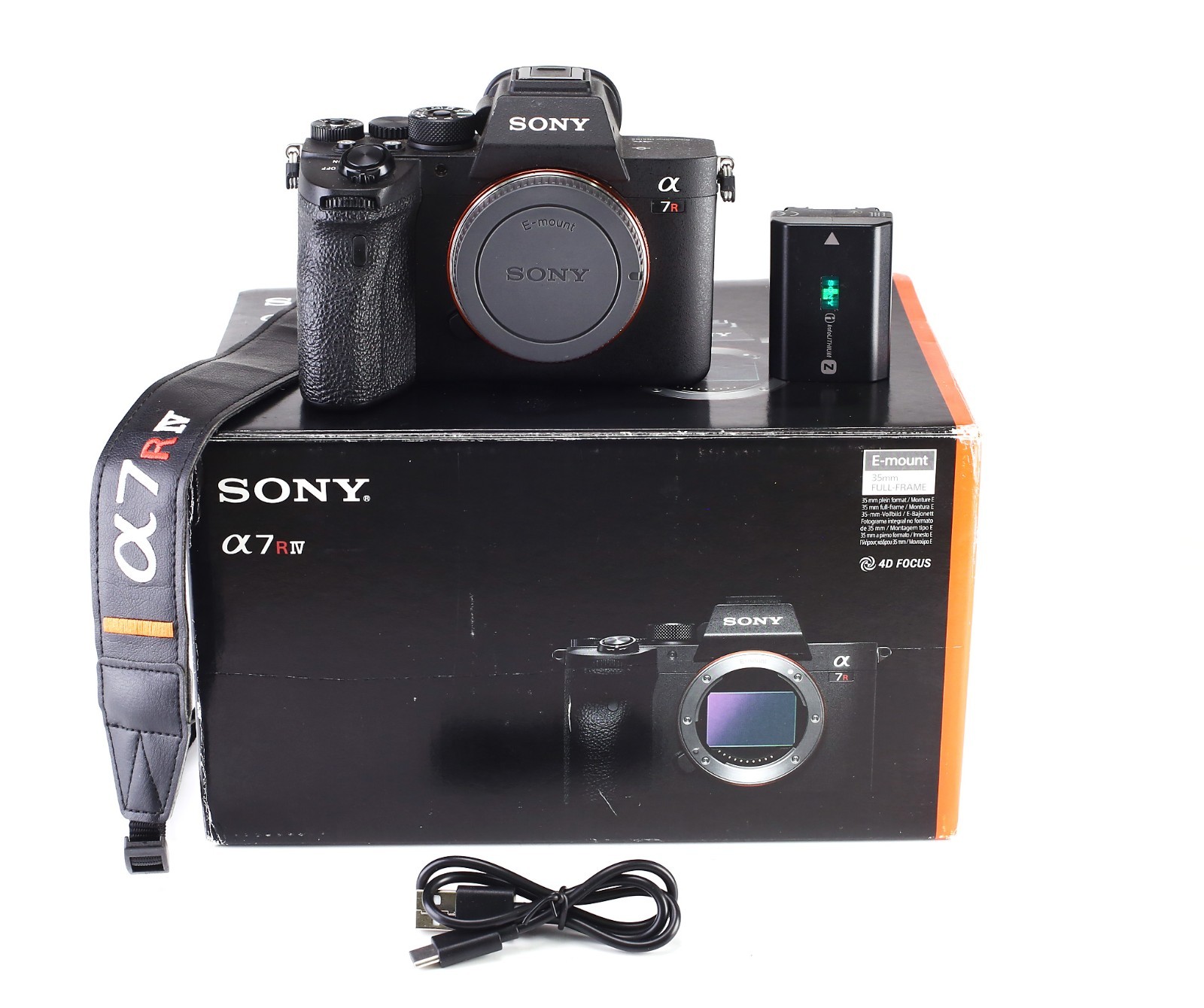 Sony Alpha A7R IV Mirrorless Camera Body Only  E Mount Boxed 9,629 Shots