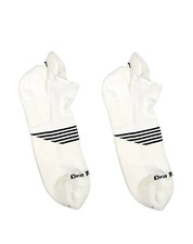 Darn Tough L94923 Men's White Element No Show Tab Lightweight Socks Size Medium