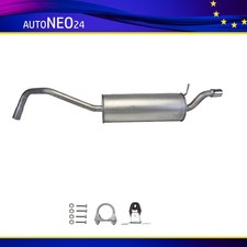 Endschalldämpfer für VW Polo 1.4i 16V, 1.6 Bi-Fuel ab. Bj. 2009 Auspuff