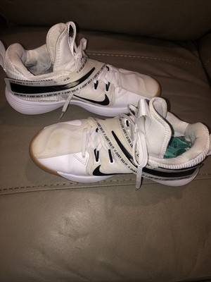Nike React Hyperset White Black Gum Women s Sz 8 Volleyball Shoes CI2956-100