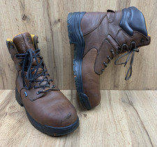 Timberland PRO Men TiTAN 8 Inch Brown Safety Alloy Toe Boot 47019 Brown Size 12M