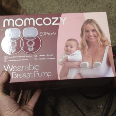 Momcozy S9Pro-V Wearable Double Electric Breast Pump Hands-free LED Display