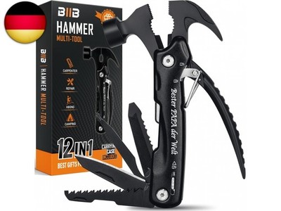 BIIB Papa Geschenk, 12 in 1 Multitool Gadgets Geschenk für Papa, 