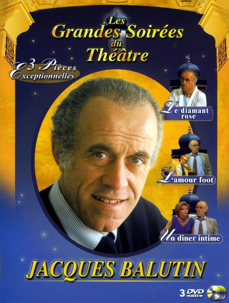 Lgrandes Soirees du Theatre: Jacques Balutin DVD New Sealed