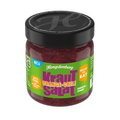 Hengstenberg Krautsalat mit Orange Chili ATG 230g Packung 425ml