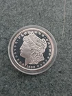 1889 CC Morgan Silver Dollar Proof Coin; National Collectors Mint X2