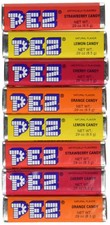 Pez Candy Refill 8Pk Assorted Fruit, 2.31 oz 0.29 Ounce Pack of 8 , No Color