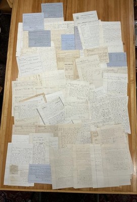 Group Of 50+ 1860-1890 Hand Written Legal Documents Defiance Ohio INV-P0007