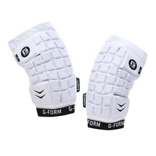 G-Form Unhinged Arm Sleeve Lacrosse Pads, ADULT XL (White) Breathable & Flexible