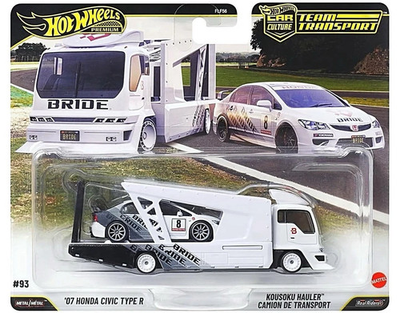 #ad #x27;07 Honda Civic Type R amp; Kousoko Hauler * 2026 Hot Wheels Team Transport Case L $22.99