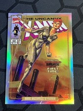2024 SkyBox Marvel Masterpieces 92 Platinum Black Widow Variant #3-V Rainbow