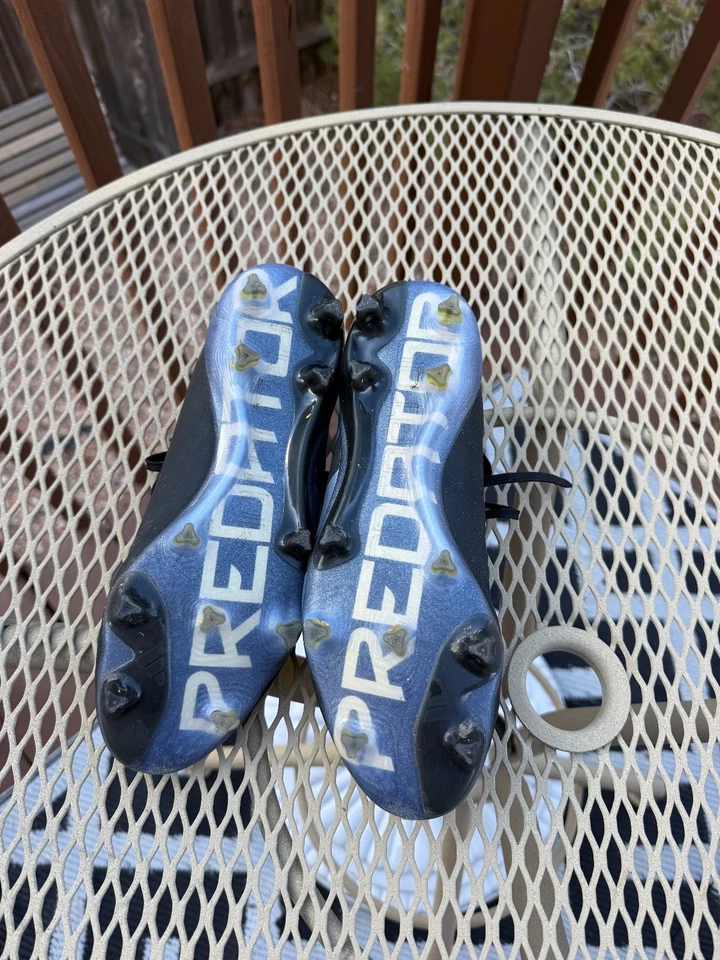 Adidas Predator Elite FG Soccer Cleats (Black/Iron Metallic) hybrid touch 2.0. L - Image 3 of 4