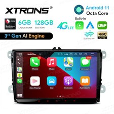 9" 128GB Android Autoradio GPS Navi Für VW GOLF 5 6 PASSAT TIGUAN TOURAN Jetta