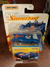 Matchbox 50th Anniversary Superfast Blue Shark 1:64 Diecast Car Blue/Silver 2019