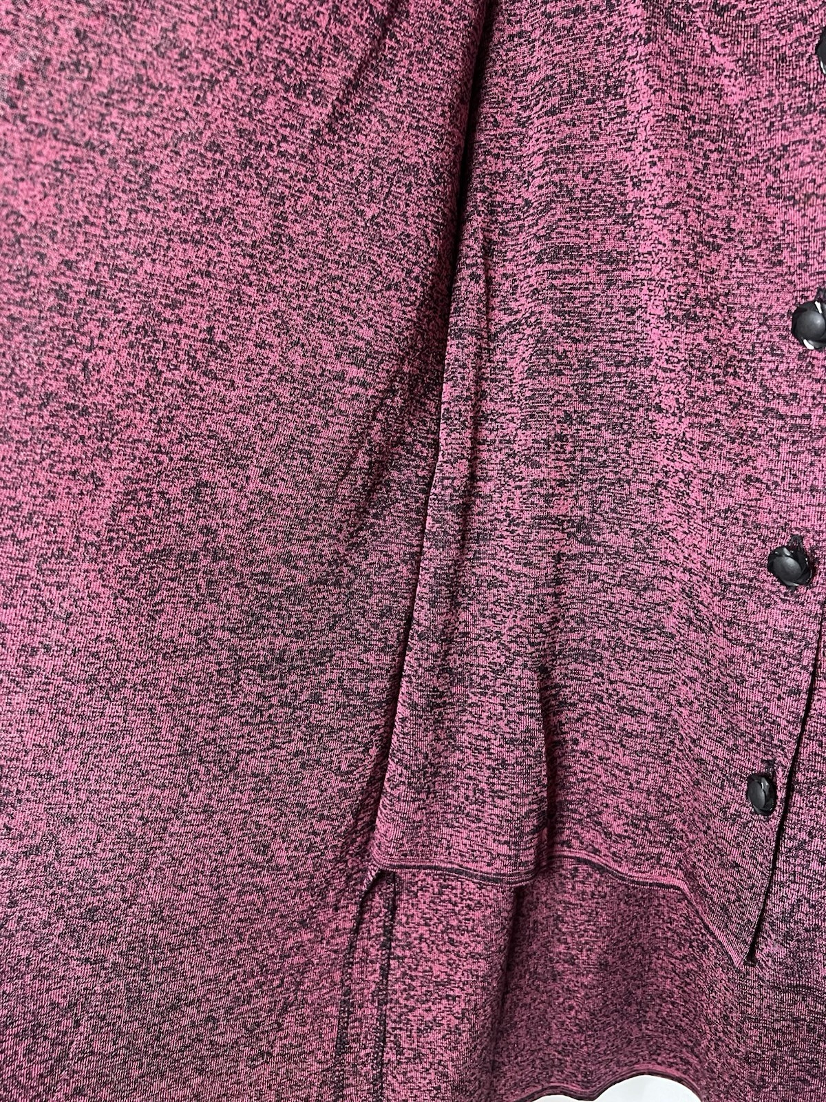 EXCLUSIVELY MISOOK Button-Front Heathered Cardiga… - image 8