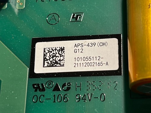 Placa de fuente de alimentación Sony APS-439 (CH) 1-010-551-12 para XR-77A80J XR-77A80CJ - U - Imagen 3 de 3