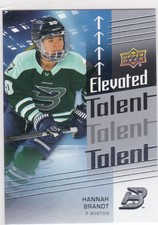 2024-25 Upper Deck Pwhl - Elevated Talent Hannah Brandt #ET-7 (RC) BOSTON.