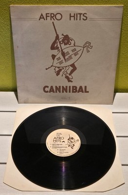 LP AFRO HITS CANNIBAL VOL 1 (Private 80 ITALY) Afro Cosmic Disc Funk RARE VG+