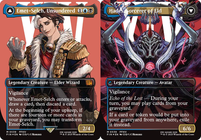 MTG/拡張/foil/エメトセルク/Emet-Selch,Unsundered Mint/Near-Mint, English - 1 x MTG Emet-Selch, Unsundered - Surge