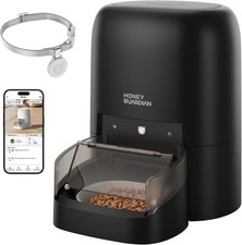 RFID Automatic Cat Feeder with Collar Tag-Activated Personalized Meal 4.6L 5G