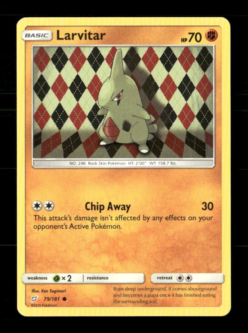 Larvitar 79/181 Team Up NM/M Pokemon