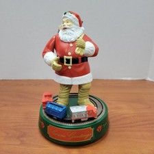 ERTL Coca-Cola Santa mechanical coin bank