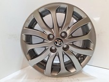 TOYOTA YARIS VVT-I ICON MK3 2011-2020 15" Alloy Wheel OEM Genuine 426110DC50