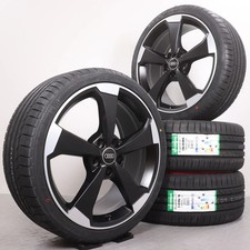 Sommerräder 19Zoll Audi A3 S3 RS3 8V Original Alu-Felgen Rotor schwarz 235/35R19