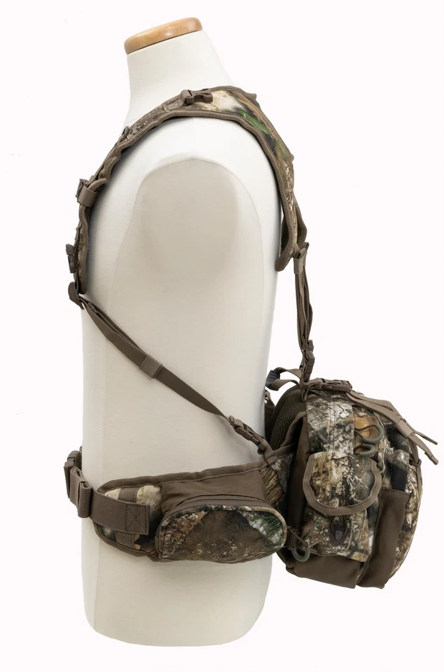 Realtree APX Riñonera Talla Única Modular Cintura Pack con Cinturón Acolchado 8L Capacidad Foto 2 de 4
