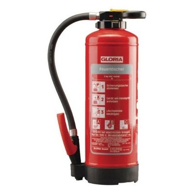 Feuerlöscher Gloria P6 Star 6 KG ABC Wartung Neu