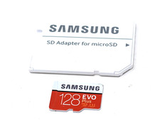 Samsung EVO PLUS 128 GB Micro SD Card SD Adapter Included 