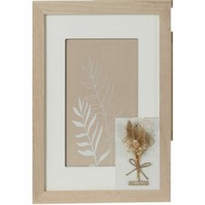 Cadre photo DKD Home Decor Verre Naturel Shabby Chic [15 x 1 x 20 cm] [22 x 1