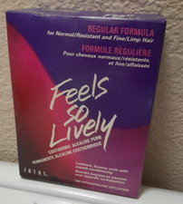 Zotos Feels So Lively Ultra Firm Alkaline Perm Normal Resistant Fine Hair SEALED