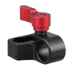 15mm Single Rod Clamp Extension Adapter Install on Two 1/4-20 Thread Hole