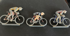 Tour De France Alu Aludo Cofalu Salza 1/32 - Cyclist Runners: Lot Of 3