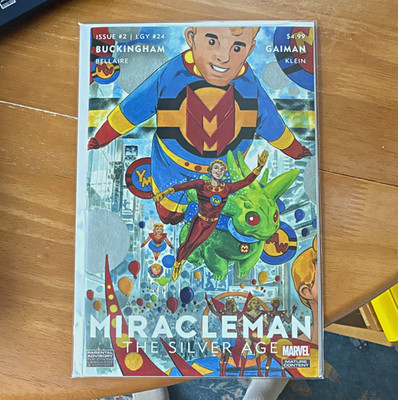 Marvel Miracleman: The Silver Age #2 Single Issue Color Comic Gaiman Buckingham