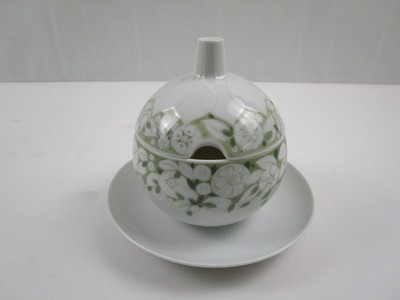 Rosenthal - Lotus Jade - Björn Wiinblad - Sauciere auf Unterteller