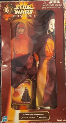 Vintage 1998 Hasbro Star Wars: Episode I - Hidden Majesty Queen Amidala 12" Doll